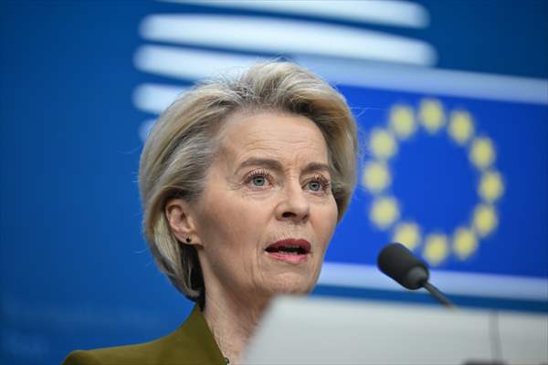 AB Konseyi Başkanı Costa - AB komisyonu Başkanı von der Leyen'den ortak basın toplantısı