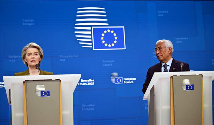 AB Konseyi Başkanı Costa - AB komisyonu Başkanı von der Leyen'den ortak basın toplantısı