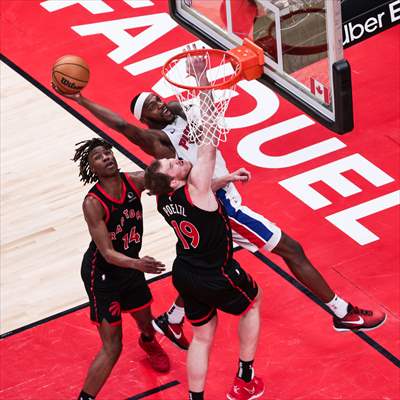 Detroit Pistons vs Toronto Raptors