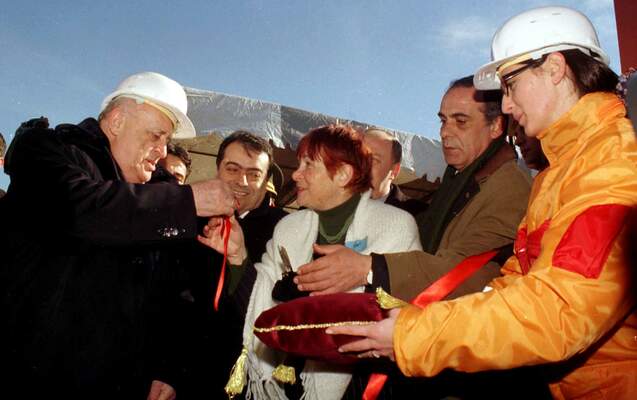 Cumhurbaşkanı Demirel açılış töreninde