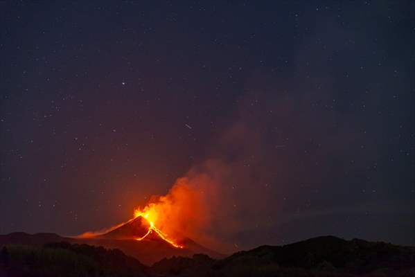 New eruption at Mount Etna in Italy