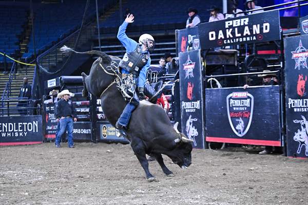 Professional Bull Riders (PBR) 2025 in Oakland, California