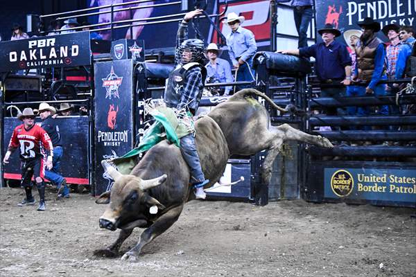 Professional Bull Riders (PBR) 2025 in Oakland, California