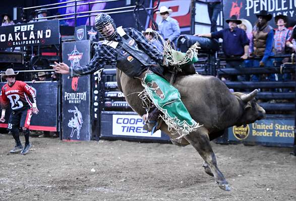 Professional Bull Riders (PBR) 2025 in Oakland, California