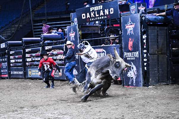 Professional Bull Riders (PBR) 2025 in Oakland, California