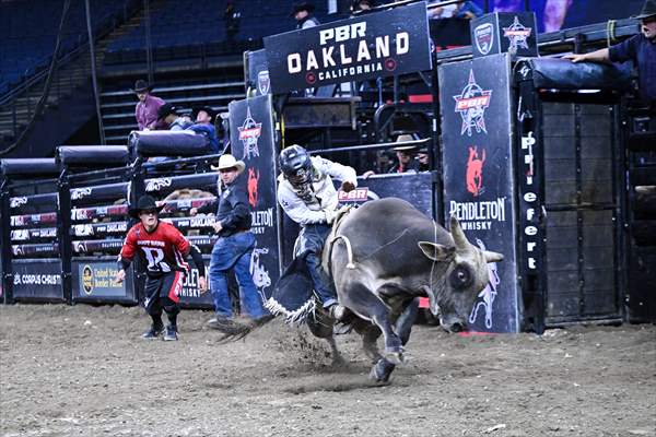 Professional Bull Riders (PBR) 2025 in Oakland, California