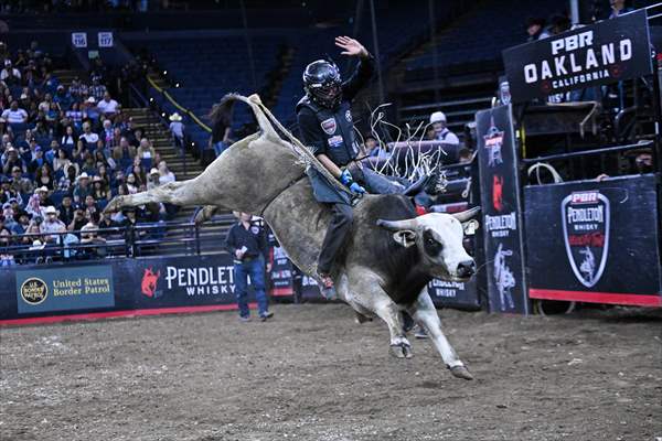 Professional Bull Riders (PBR) 2025 in Oakland, California