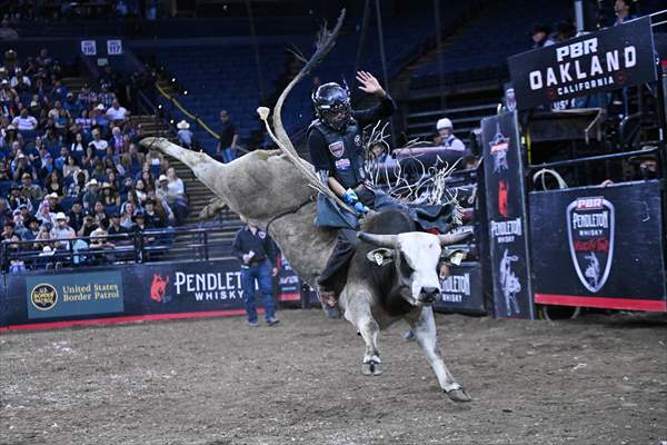 Professional Bull Riders (PBR) 2025 in Oakland, California