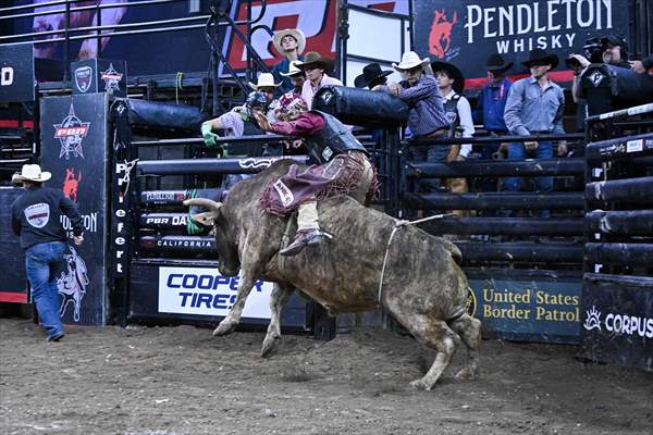 Professional Bull Riders (PBR) 2025 in Oakland, California