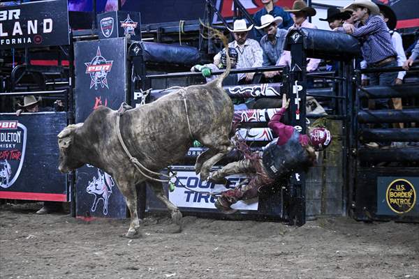 Professional Bull Riders (PBR) 2025 in Oakland, California