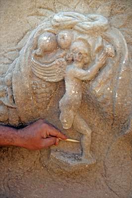 A 2,000-year-old sarcophagus was found in Stratonikeia Ancient City in Turkiye's Mugla