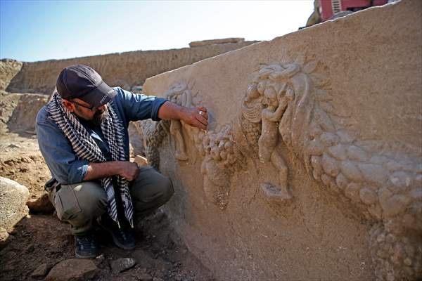 A 2,000-year-old sarcophagus was found in Stratonikeia Ancient City in Turkiye's Mugla