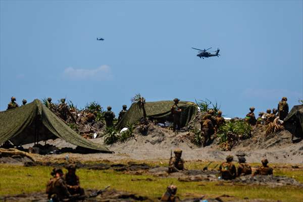United States, Philippines hold counter landing exercise amid South China Sea tensions