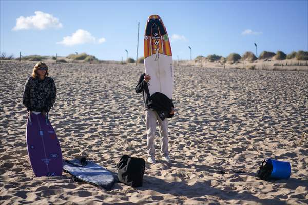 Surfing enthusiasts' favorite, Guincho Beach