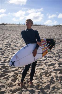 Surfing enthusiasts' favorite, Guincho Beach