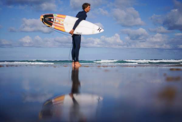 Surfing enthusiasts' favorite, Guincho Beach