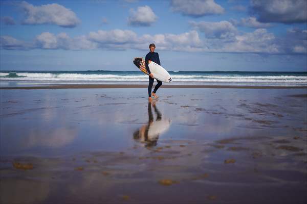 Surfing enthusiasts' favorite, Guincho Beach