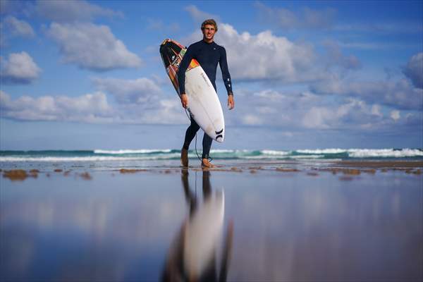 Surfing enthusiasts' favorite, Guincho Beach