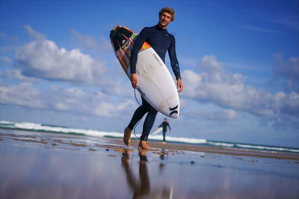 Surfing enthusiasts' favorite, Guincho Beach