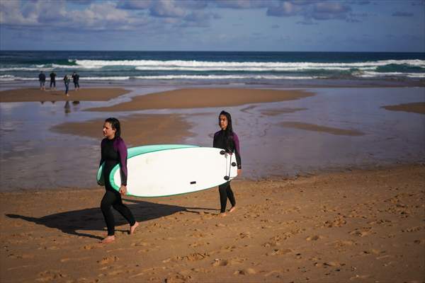 Surfing enthusiasts' favorite, Guincho Beach