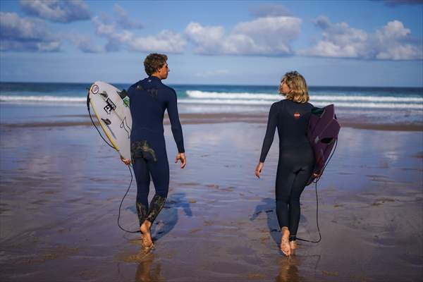 Surfing enthusiasts' favorite, Guincho Beach