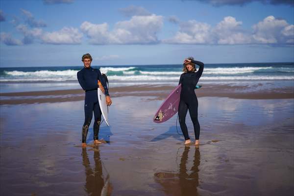 Surfing enthusiasts' favorite, Guincho Beach