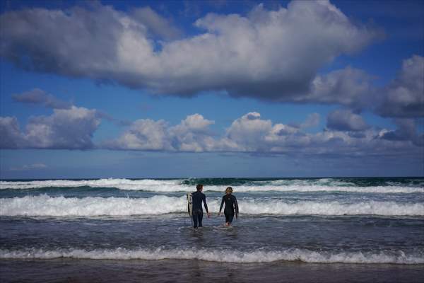 Surfing enthusiasts' favorite, Guincho Beach