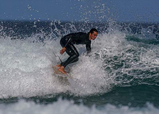 Surfing enthusiasts' favorite, Guincho Beach