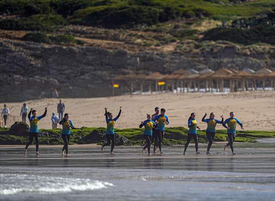 Surfing enthusiasts' favorite, Guincho Beach