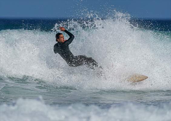 Surfing enthusiasts' favorite, Guincho Beach