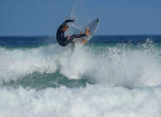 Surfing enthusiasts' favorite, Guincho Beach