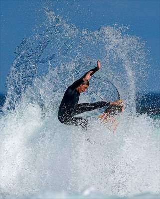 Surfing enthusiasts' favorite, Guincho Beach
