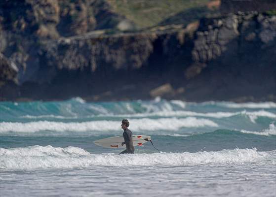 Surfing enthusiasts' favorite, Guincho Beach