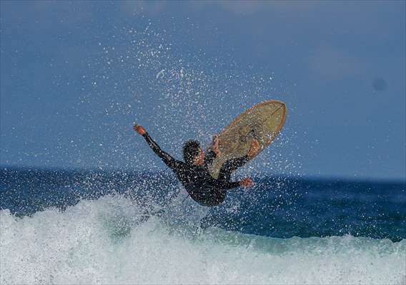 Surfing enthusiasts' favorite, Guincho Beach