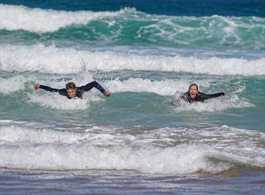 Surfing enthusiasts' favorite, Guincho Beach