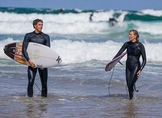 Surfing enthusiasts' favorite, Guincho Beach