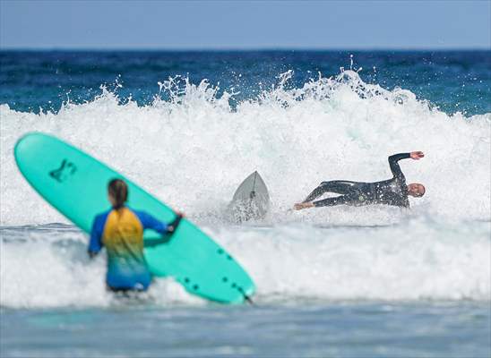 Surfing enthusiasts' favorite, Guincho Beach