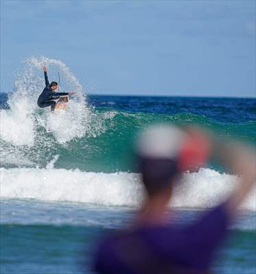 Surfing enthusiasts' favorite, Guincho Beach