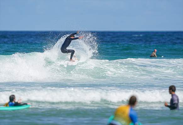 Surfing enthusiasts' favorite, Guincho Beach