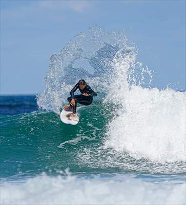 Surfing enthusiasts' favorite, Guincho Beach