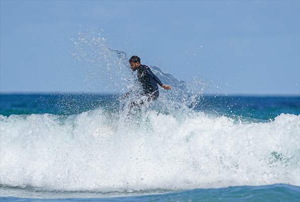 Surfing enthusiasts' favorite, Guincho Beach