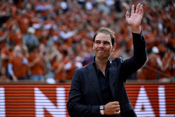 Rafael Nadal honored with tribute ceremony on Day 1 of French Open in Paris