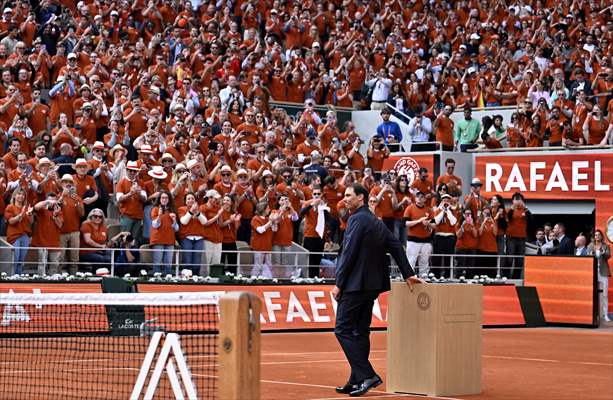 Rafael Nadal honored with tribute ceremony on Day 1 of French Open in Paris
