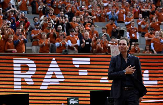 Rafael Nadal honored with tribute ceremony on Day 1 of French Open in Paris