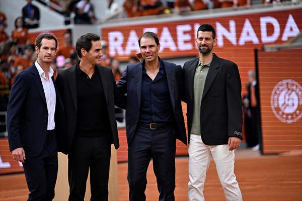 Rafael Nadal honored with tribute ceremony on Day 1 of French Open in Paris