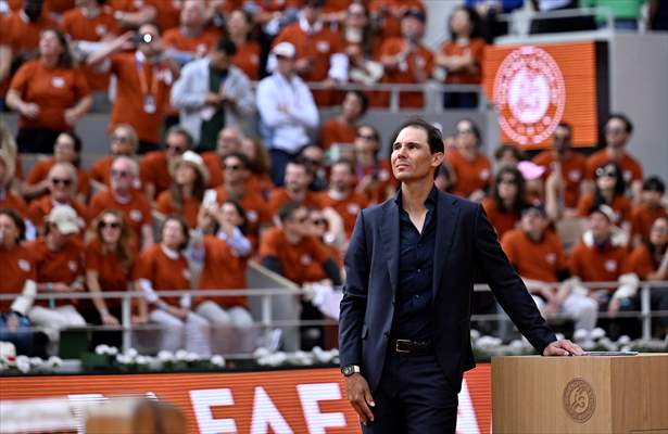 Rafael Nadal honored with tribute ceremony on Day 1 of French Open in Paris