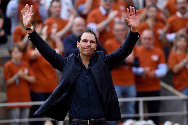 Rafael Nadal honored with tribute ceremony on Day 1 of French Open in Paris