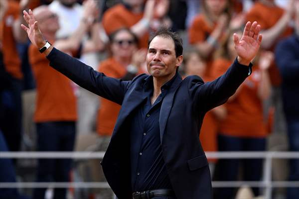 Rafael Nadal honored with tribute ceremony on Day 1 of French Open in Paris