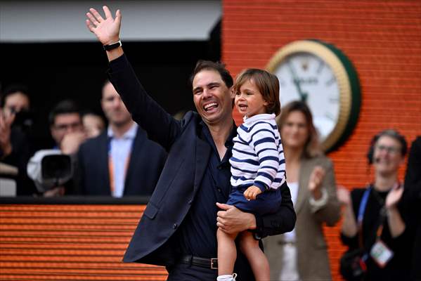 Rafael Nadal honored with tribute ceremony on Day 1 of French Open in Paris