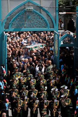 Funeral for Revolutionary Guard killed in Israeli attack on Iran